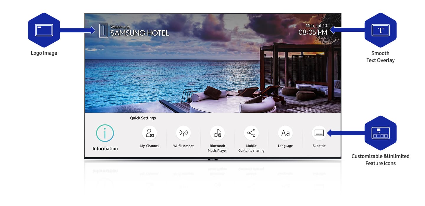 Telewizor hotelowy Samsung 50HT670U